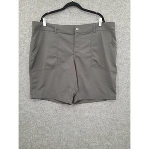 Columbia Shorts Womens 20W Lightweight Nylon Omni Shield 10" Inseam Pockets Gray